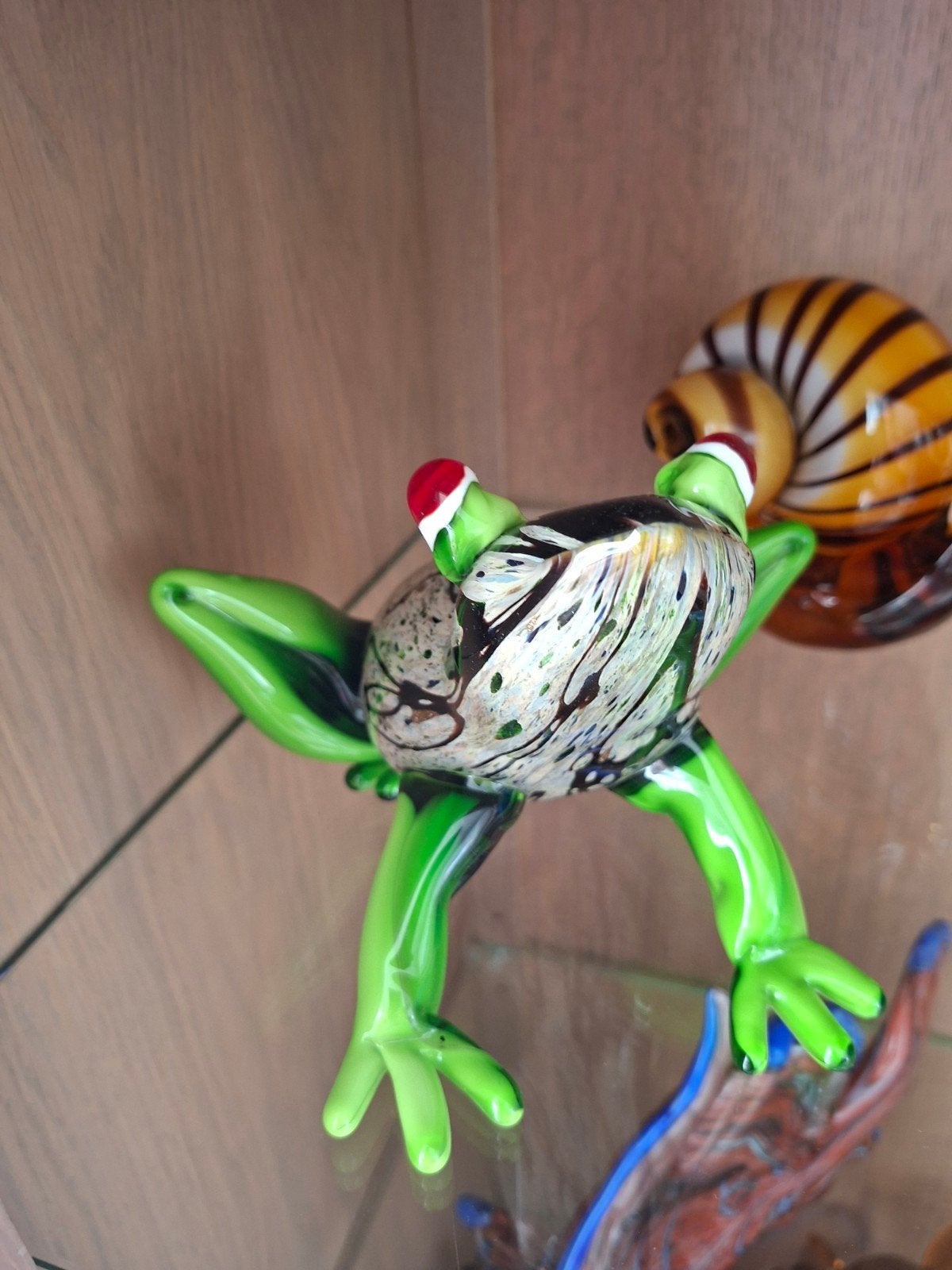 glaxen kikker, Ophalen