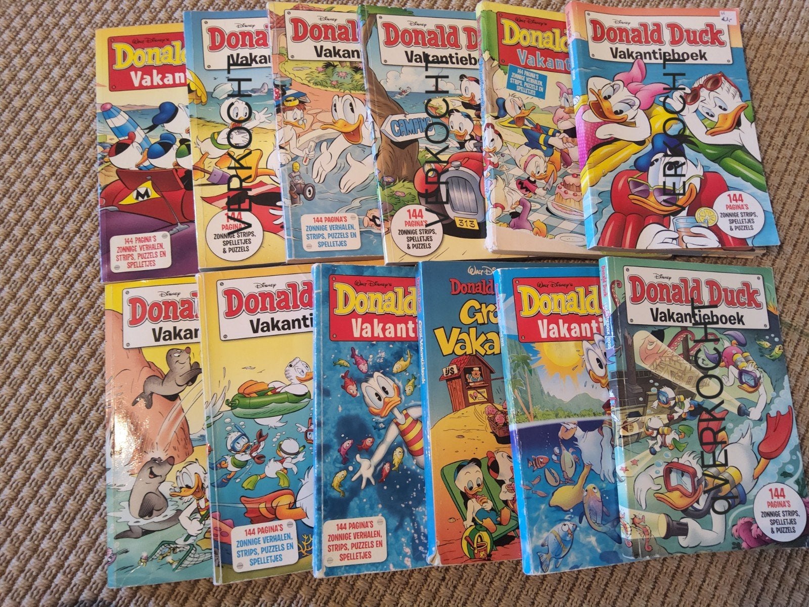 Donald Duck VakantieBoeken, Boeken, Gelezen, Ophalen of Verzenden, Walt Disney  Donald duck, Meerdere stripboeken