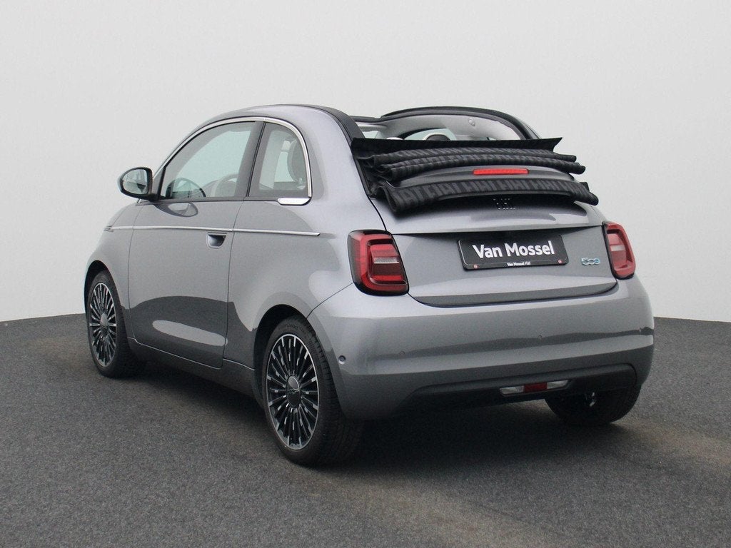 Fiat 500E Cabrio 42KWH LA PRIMA BY BOCELLI | Cruise Control, Auto's, Fiat, Automaat, 12 maanden, Stof, Gebruikt