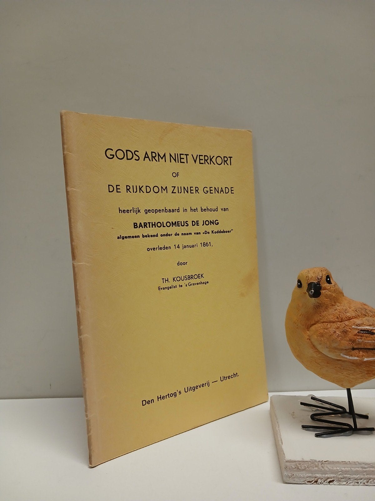 Kousbroek, Th.; Gods arm niet verkort of De rijkdom zijner, Ophalen of Verzenden, Gelezen, Christendom | Protestants