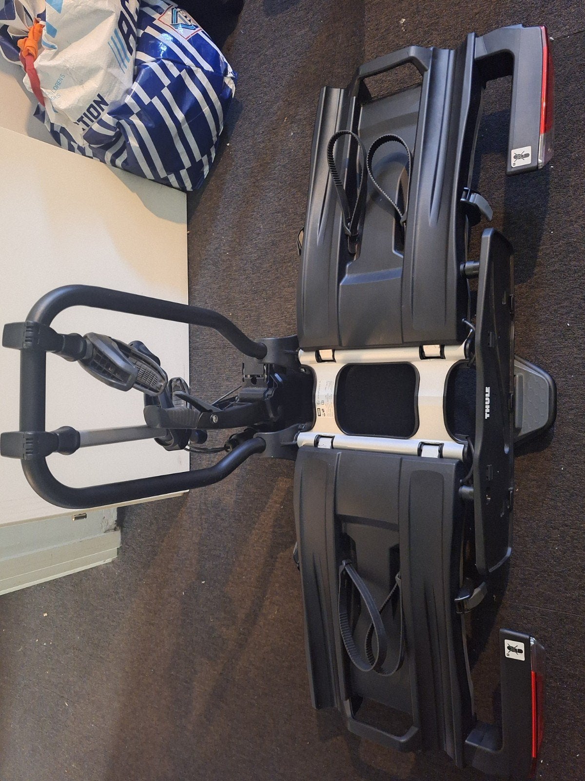 Thule Easyfold 931, Auto diversen, Fietsendragers, Ophalen, Zo goed als nieuw, 2 fietsen, Trekhaakdrager