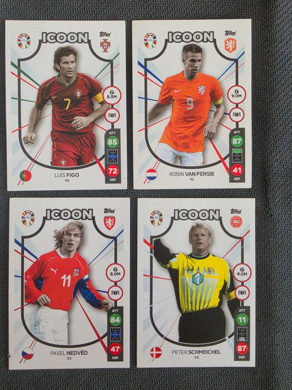 Topps Icoon, Ophalen of Verzenden, Gebruikt, Buitenlandse clubs, Spelerskaart