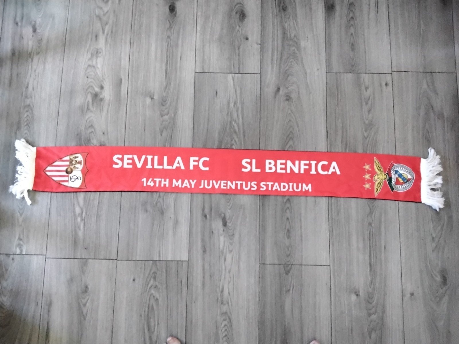 wedstrijdsjaal sevilla - benfica, Ophalen of Verzenden, Buitenlandse clubs