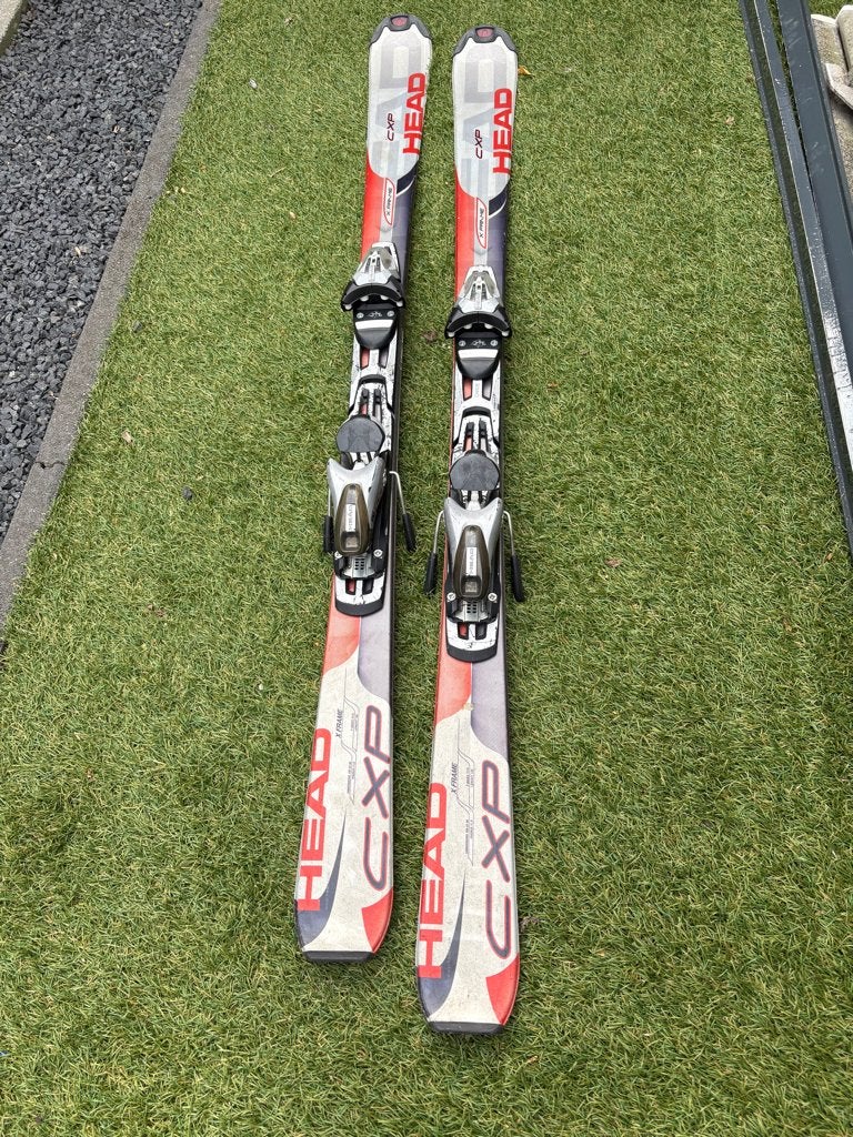 Head CXP Ski's - Gebruikt, voor de beginner..., Ophalen, 140 tot 160 cm, Gebruikt, Carve