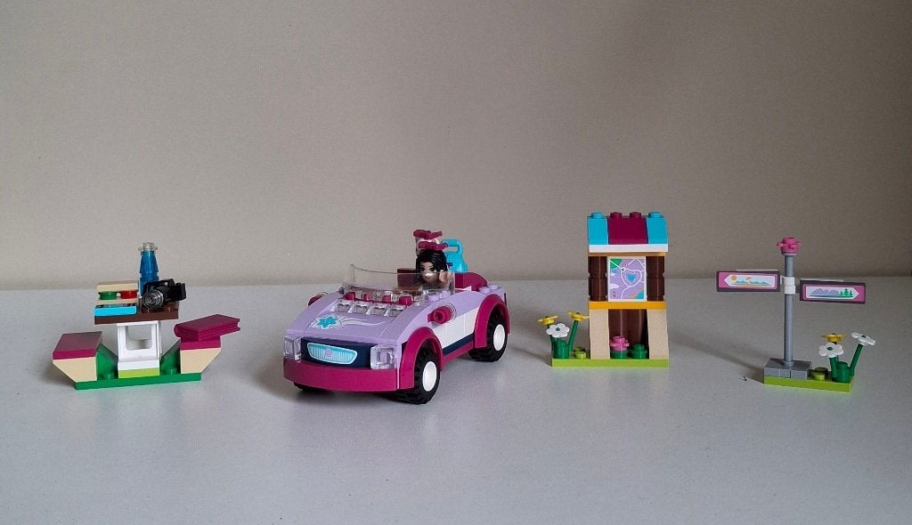 Lego Friends 41013 Emma's sportwagen, Lego, Friends, Ophalen of Verzenden, Complete set