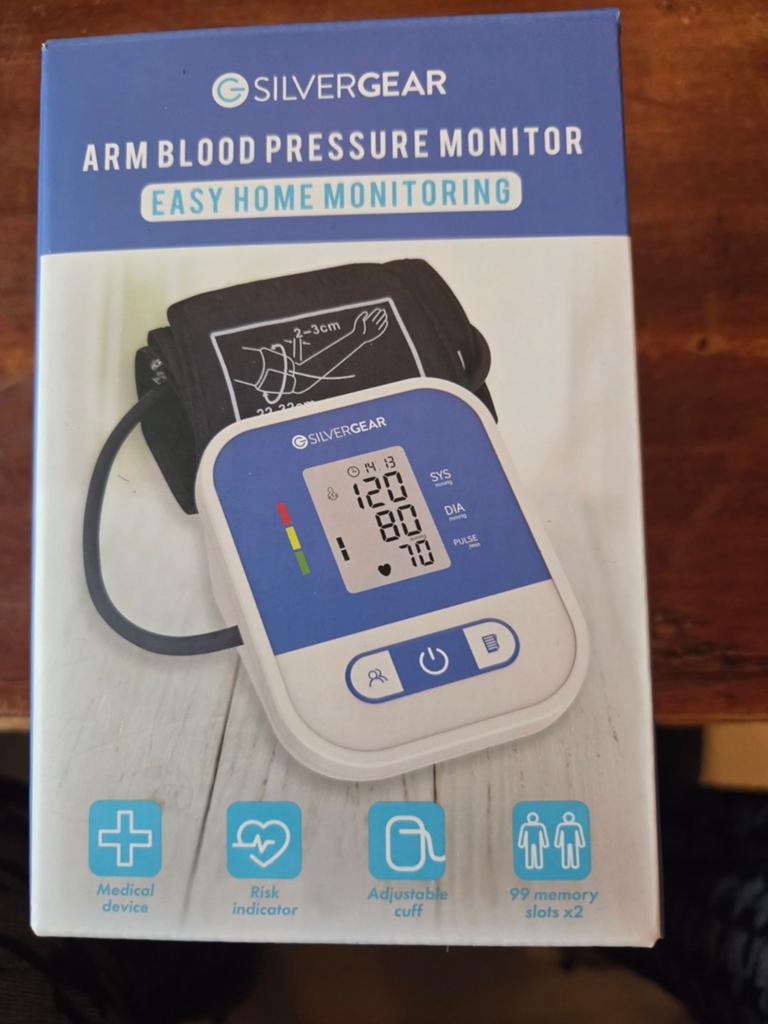 Silvergear Arm Bloeddrukmeter - Eenvoudige Thuismonitoring, Diversen, Ophalen of Verzenden