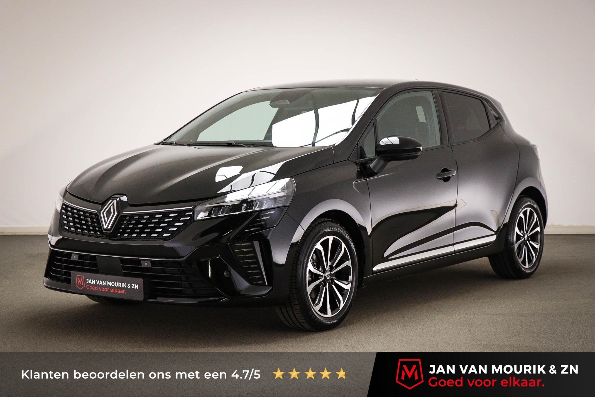 Renault Clio 1.0 TCe 90 GPF techno | LED | DAB | APPLE | 360, Auto's, Voorwielaandrijving, Gebruikt, Met garantie (alle), Leder en Stof