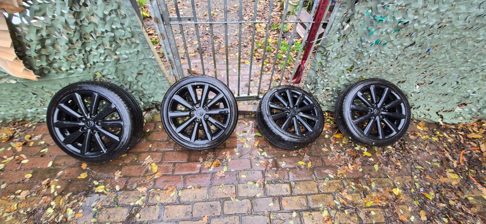 Suzuki Swift Sport originele velgen met goede banden, Auto-onderdelen, Gebruikt, Banden en Velgen, 17 inch, Ophalen of Verzenden