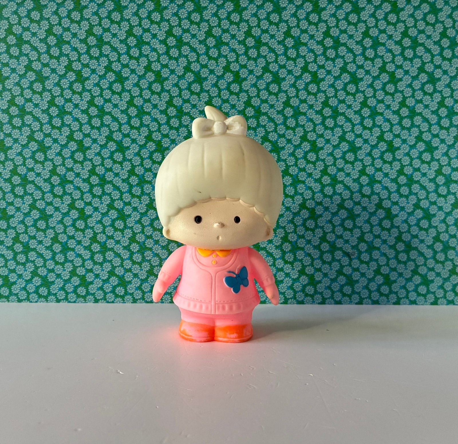 Vintage 80’s piep figuur ; Koeda-Chan popje Hong Kong, Gebruikt, Ophalen of Verzenden, Nvt, Nvt