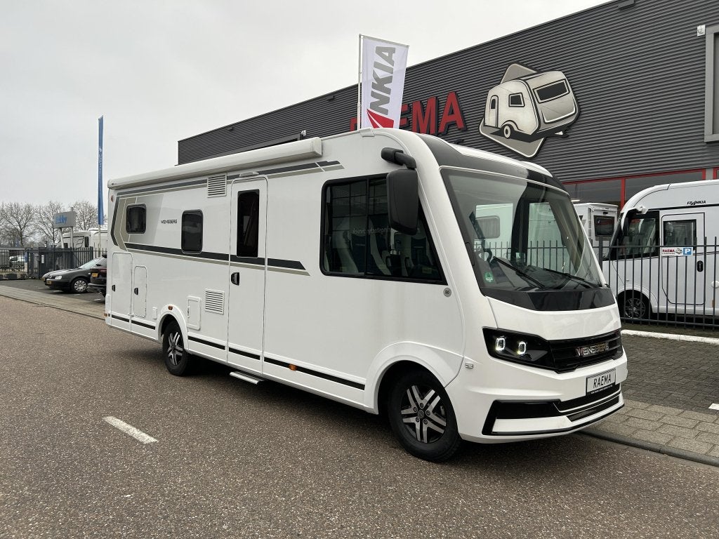 Weinsberg CaraCore 700 MEG Automaat, Solar, Inverter, Caravans en Kamperen, Ringverwarming, Fiat, Bedrijf, Diesel