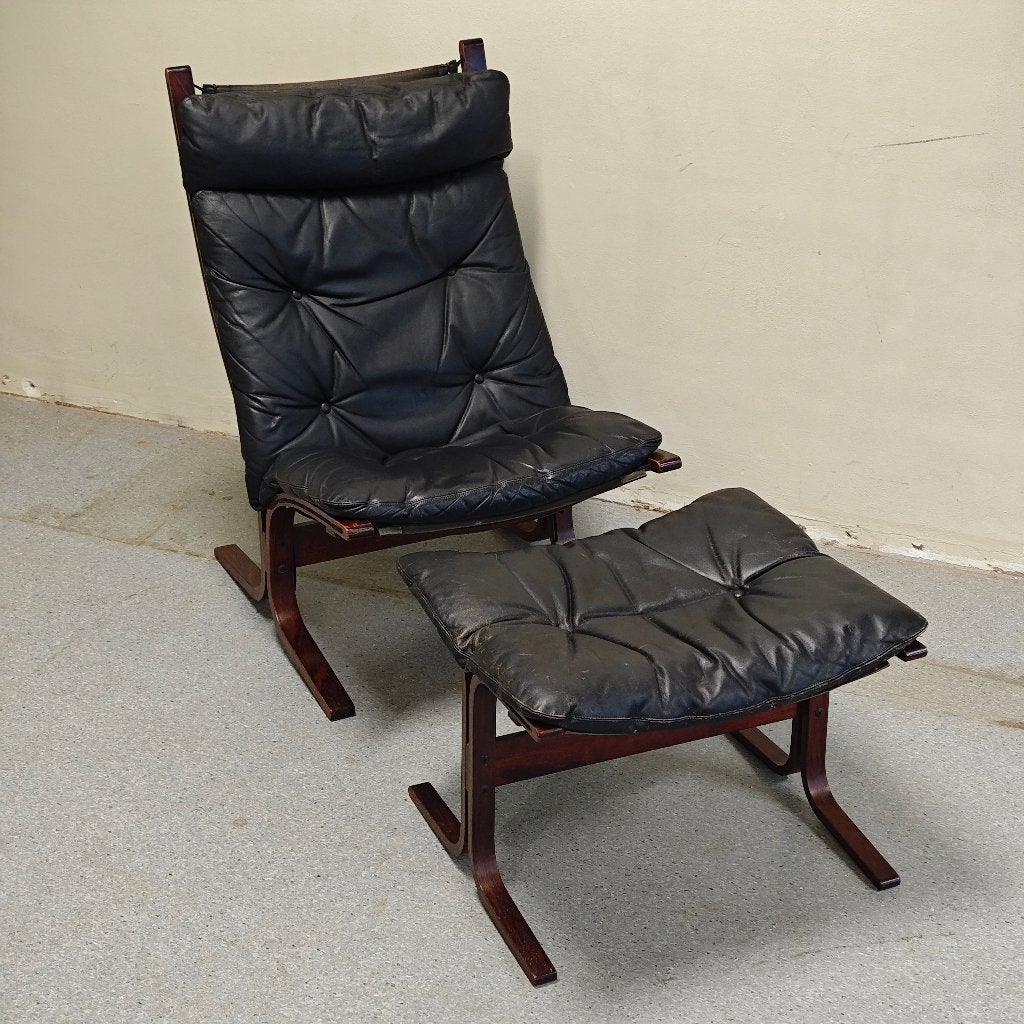 Vintage Siesta fauteuil Ingmar Relling Westnofa, Ophalen, Onbekend, 50 tot 75 cm, Gebruikt