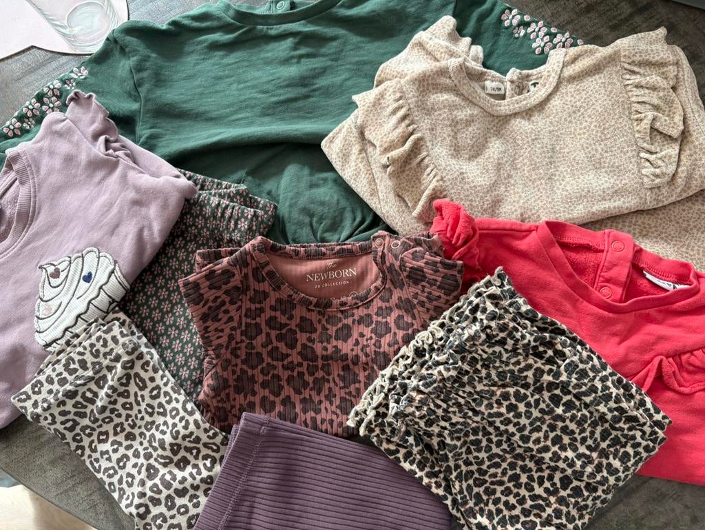 Set meisjes baby kleding maat 74, Ophalen, Zo goed als nieuw, Maat 74