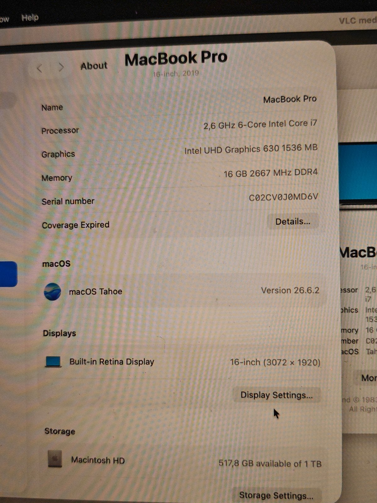 MacBook Pro 16-inch (2019) - i7, 16GB RAM, 1TB SSD, Computers en Software, Apple Macbooks, MacBook Pro, 1 TB of meer, 2 tot 3 Ghz