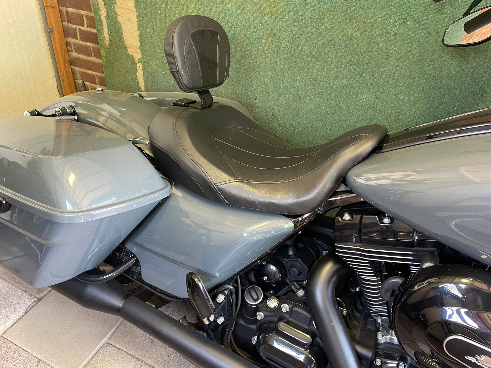 Harley street glide Single seat met rugsteun en buddy seat, Ophalen of Verzenden, Nieuw