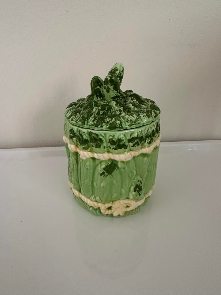 Vintage asperge pot/voorraadpot, Ophalen of Verzenden