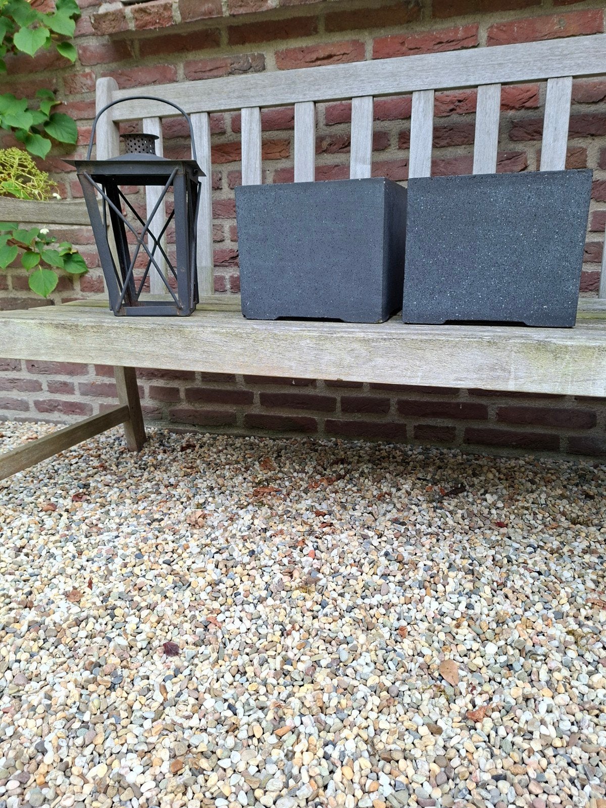 Plantenbakjes 2 stuks, Ophalen, Rond, Steen, Minder dan 30 cm