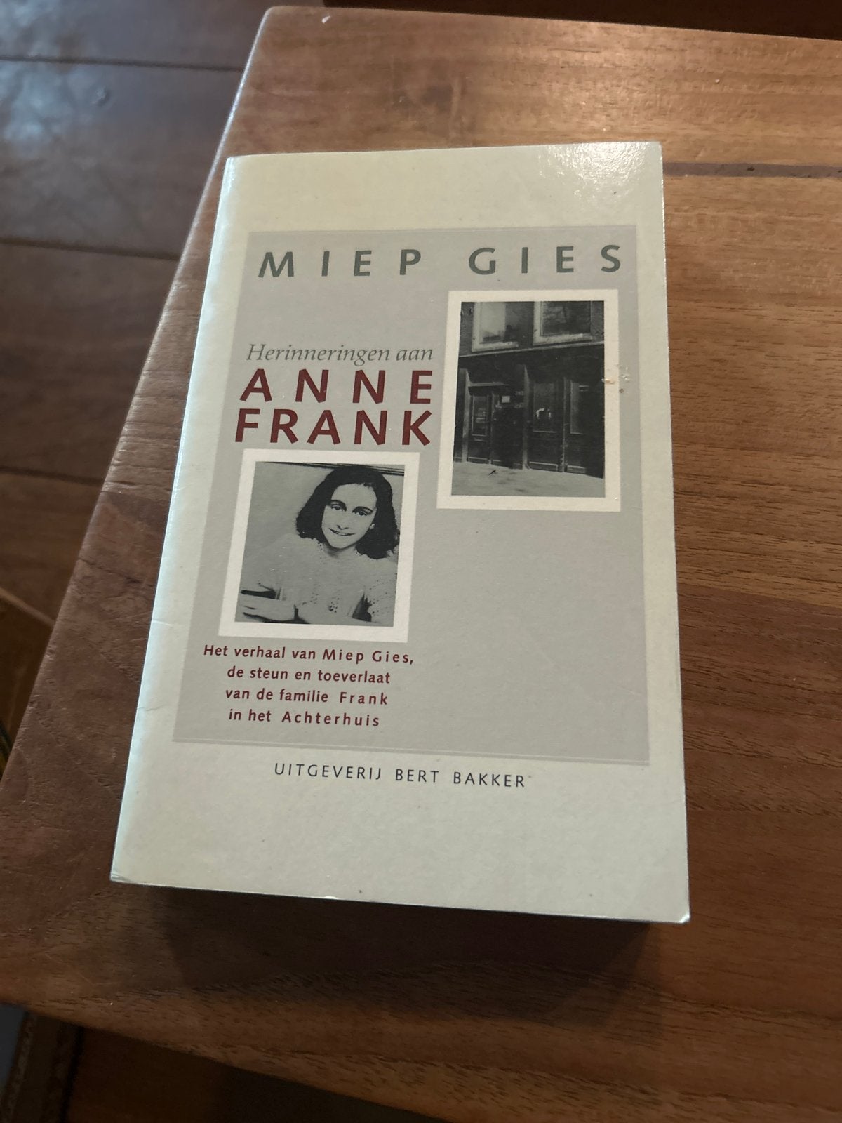 Miep Gies - Herinneringen aan Anne Frank, Ophalen of Verzenden, Gelezen, Overige