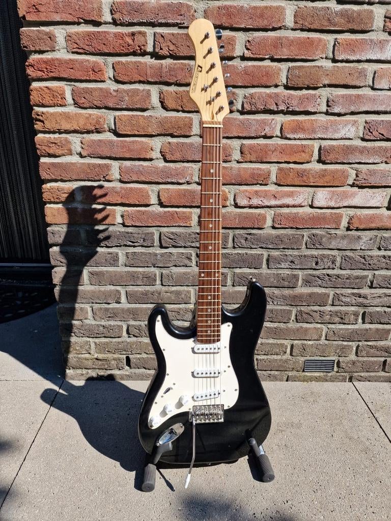 Elektrische,  linkshandig gitaar, merk DiMavery, Ophalen, Solid body, Overige merken