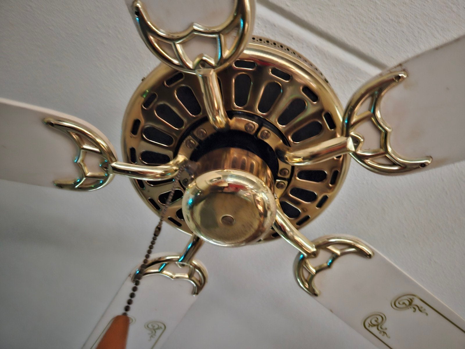 Plafond ventilator, Ophalen