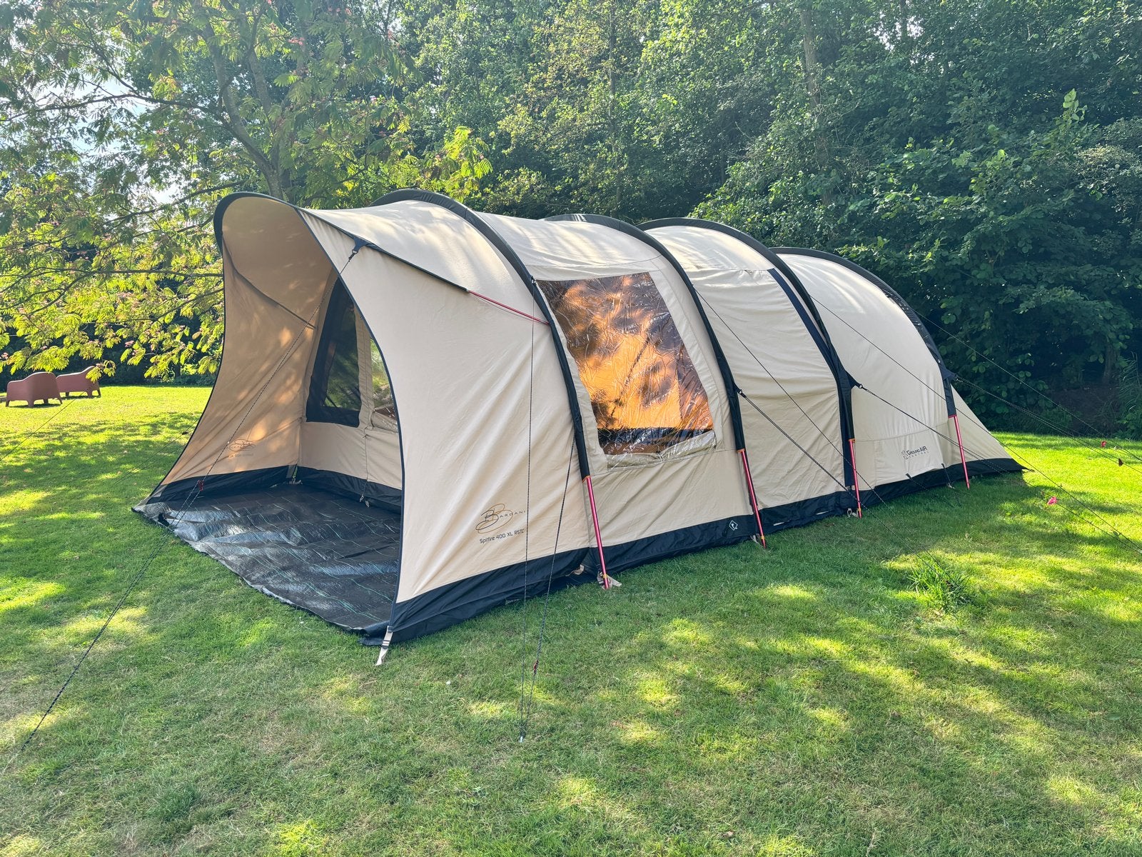 Spitfire 400 xl deluxe, zo goed als nieuw, met Spitfire Wing, Caravans en Kamperen, Ophalen, Zo goed als nieuw, Tot en met 5