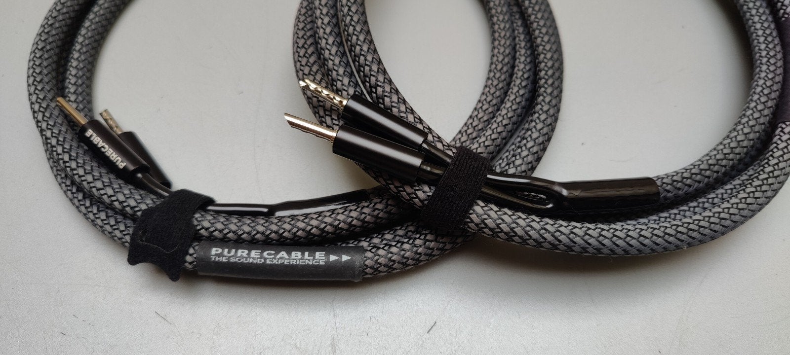 PURE CABLE "the Sound Experience" - Rodium Banana 2x2.50mtr., Ophalen of Verzenden, Zo goed als nieuw, Toebehoren