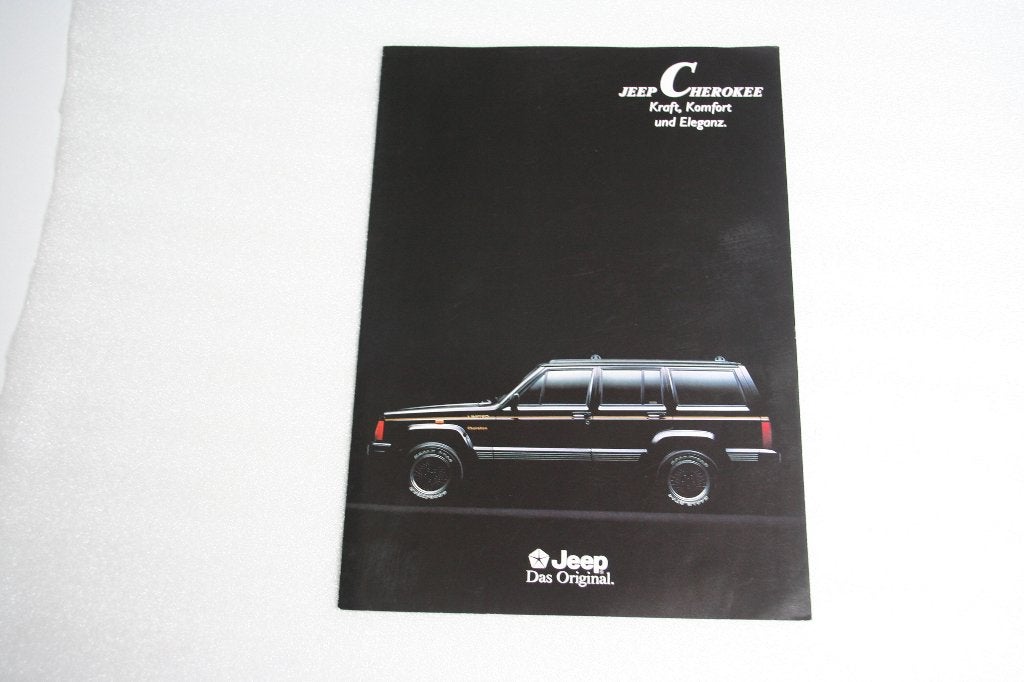 Folder Jeep Cherokee (08-1991) (12), Ophalen of Verzenden, Nieuw, Overige merken