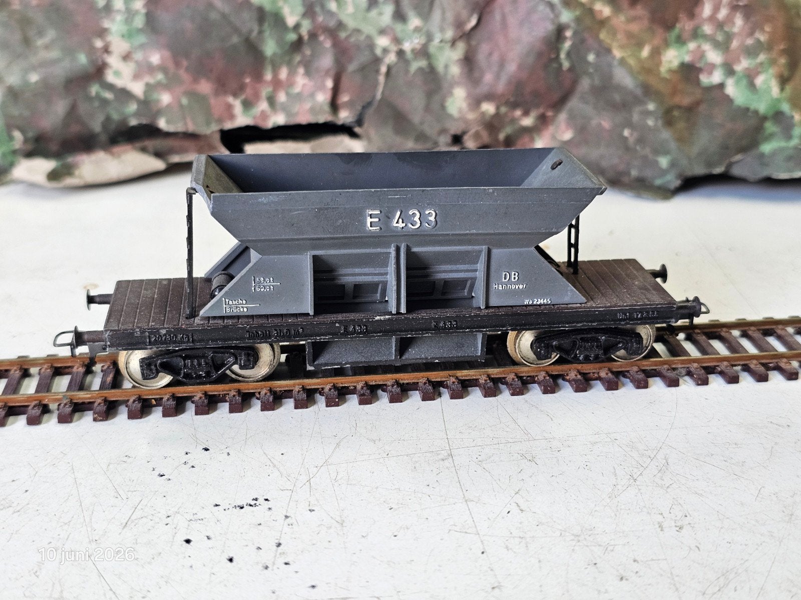 Modeltrein Ho fleischmann wagon,  stukje uit., Ophalen of Verzenden, Gelijkstroom, Wagon, Fleischmann