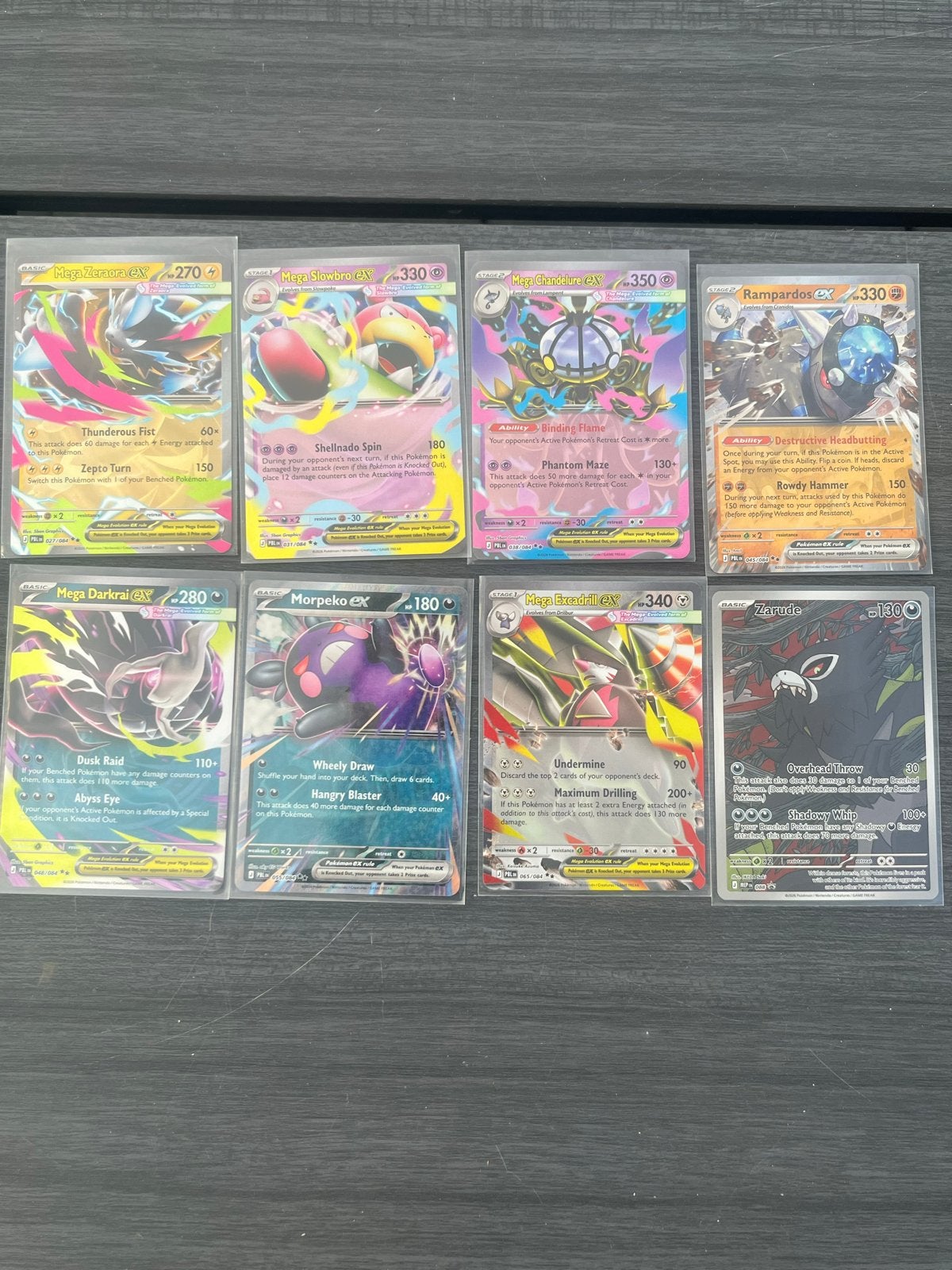 Pokémon kaarten 8 hitjes uit Pitch Black samen voor € 7,50, Ophalen of Verzenden, Zo goed als nieuw, Meerdere kaarten