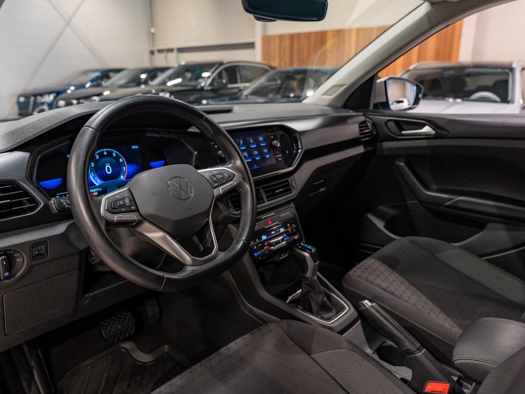 Volkswagen T-Cross 1.0 TSI DSG Life, Apple Carplay, Android, Auto's, Volkswagen, Gebruikt, LED verlichting, Bedrijf, 3 cilinders