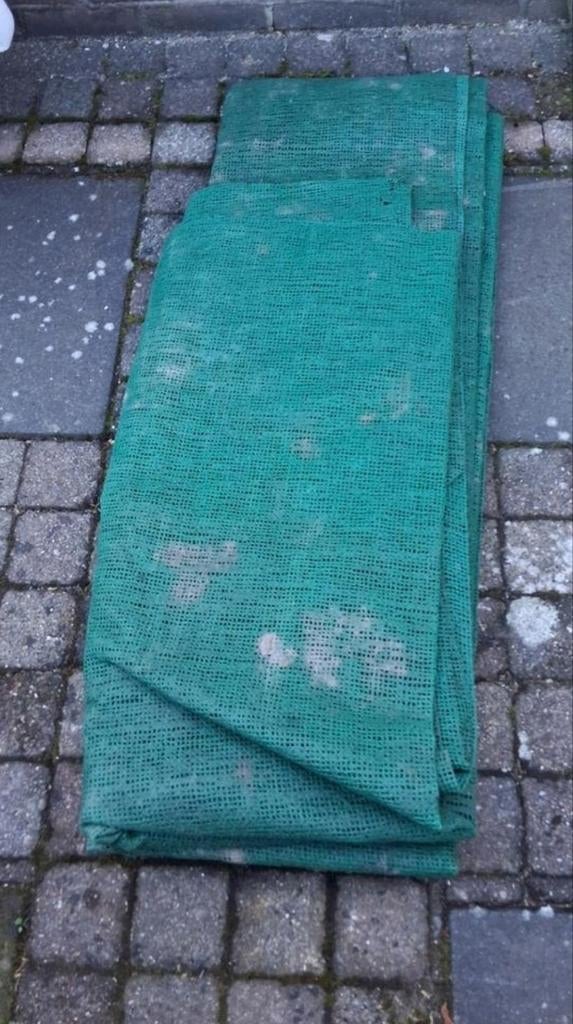 Te koop: gronddoek tenttapijt groen open 3x4m, Caravans en Kamperen, Ophalen of Verzenden