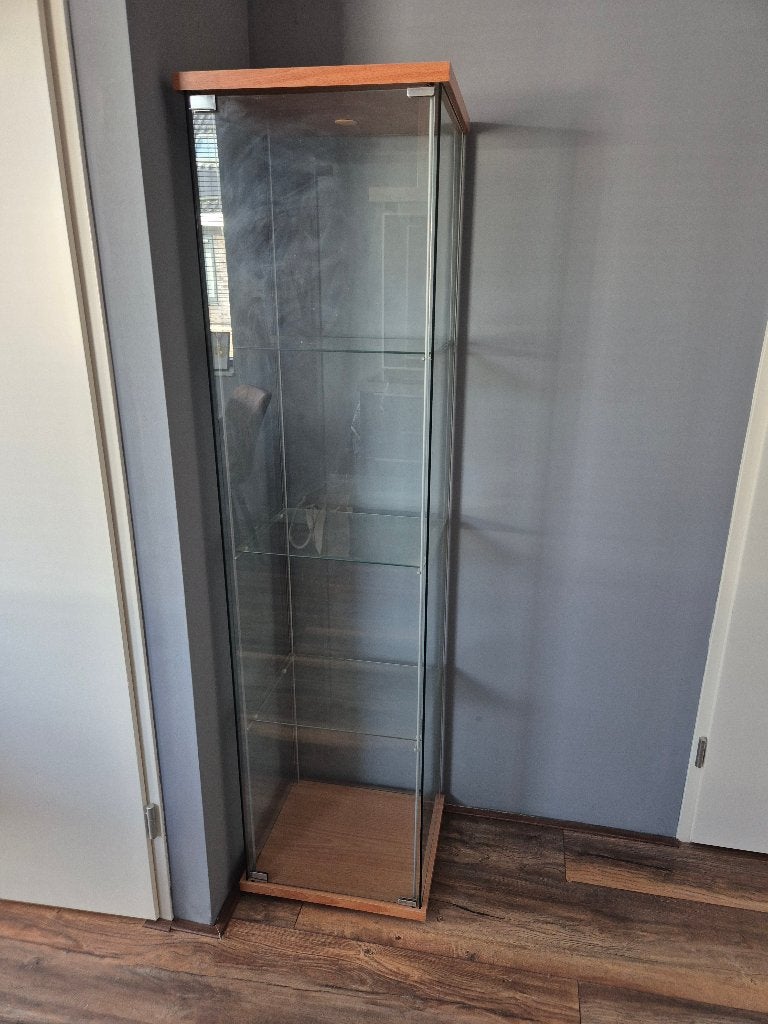 Vitrine kast IKEA, Ophalen, Gebruikt, 50 tot 100 cm, Glas