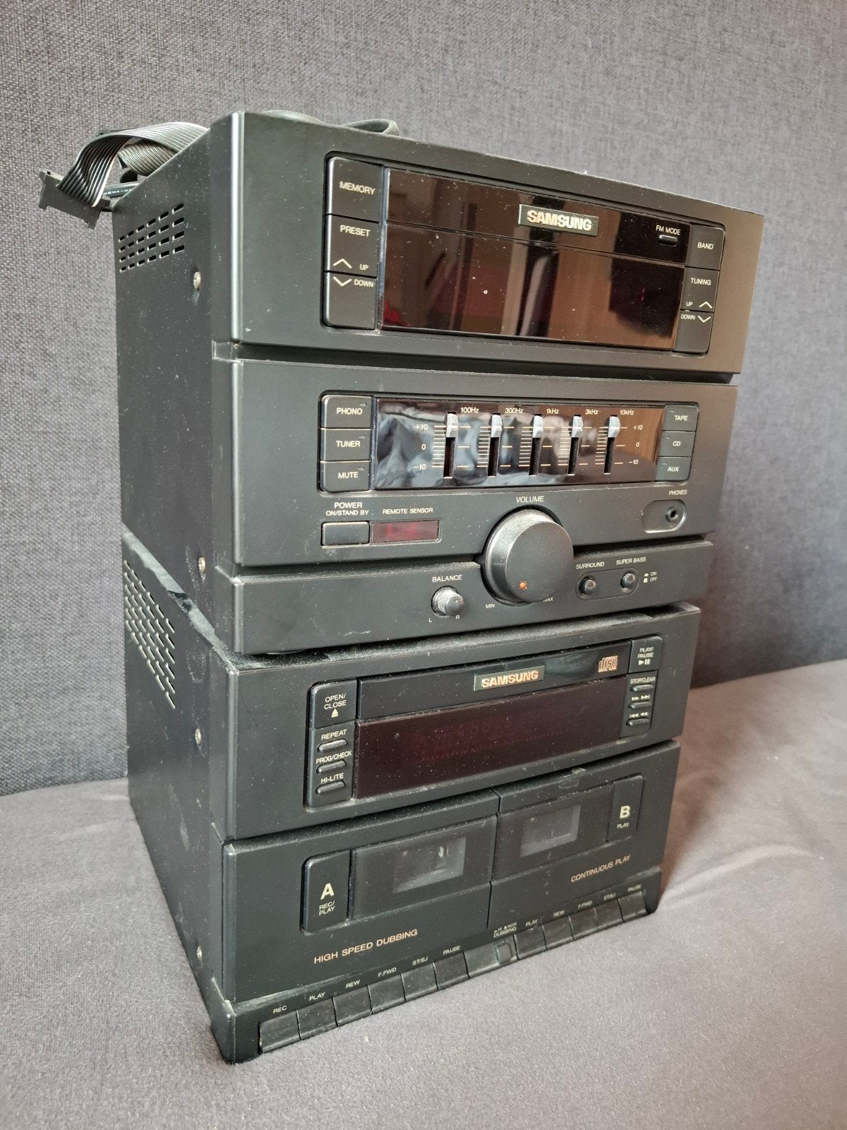 Samsung MAX-360Z Mini Stereo Component Systeem, Gebruikt, Tuner of Radio, Losse componenten, Ophalen