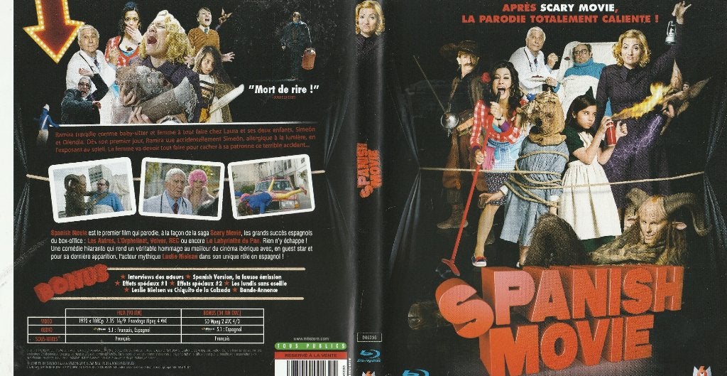 Spanish movie ( engels ) blu ray, Cd's en Dvd's, Blu-ray, Ophalen of Verzenden, Zo goed als nieuw, Overige genres