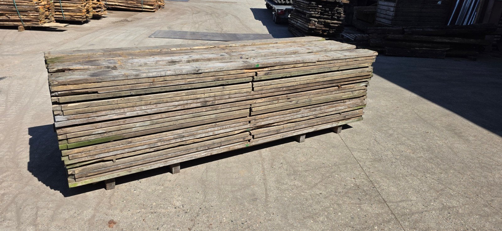 Oude grenen barnwood planken | 35 x 190 x 3000 mm, Doe-het-zelf en Verbouw, Hout en Planken, Gebruikt, 25 tot 50 mm, Grenen, Ophalen of Verzenden