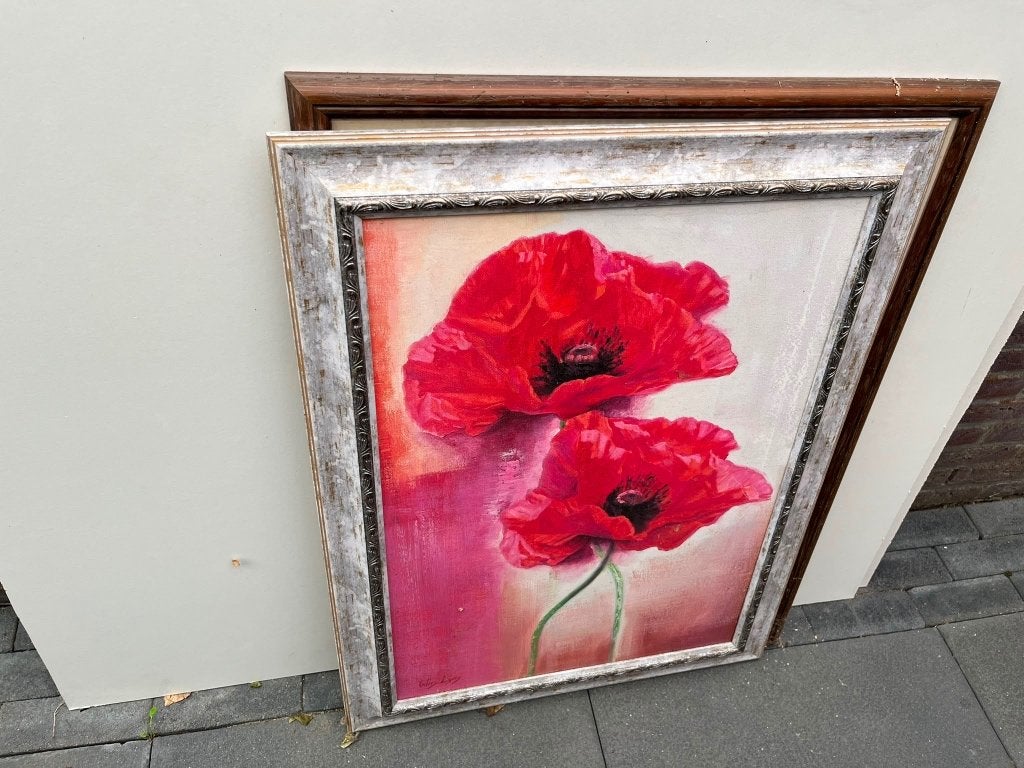 Schilderij, Antiek en Kunst, Kunst | Schilderijen | Klassiek, Paneel, Overige stijlen, Overige technieken, Ophalen