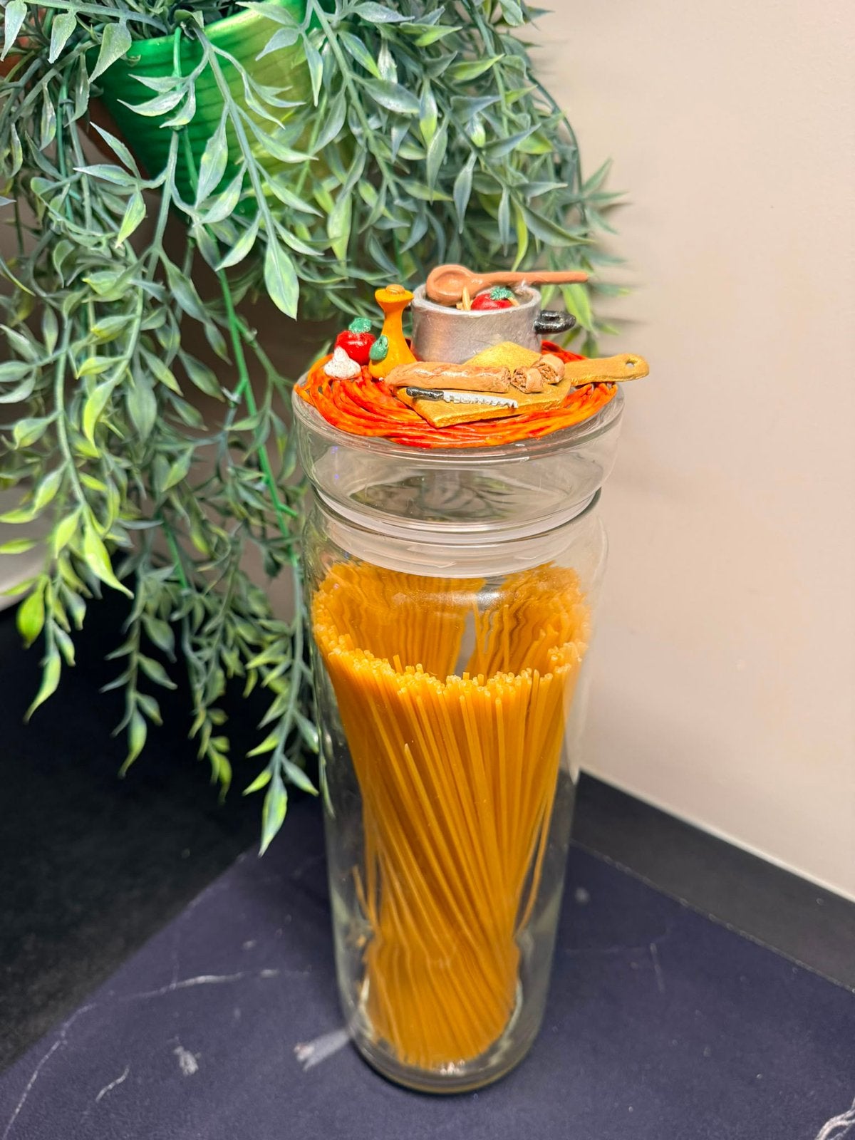 Orange is the new spaghetti - handgemaakte voorraadpot, Ophalen of Verzenden, Nieuw