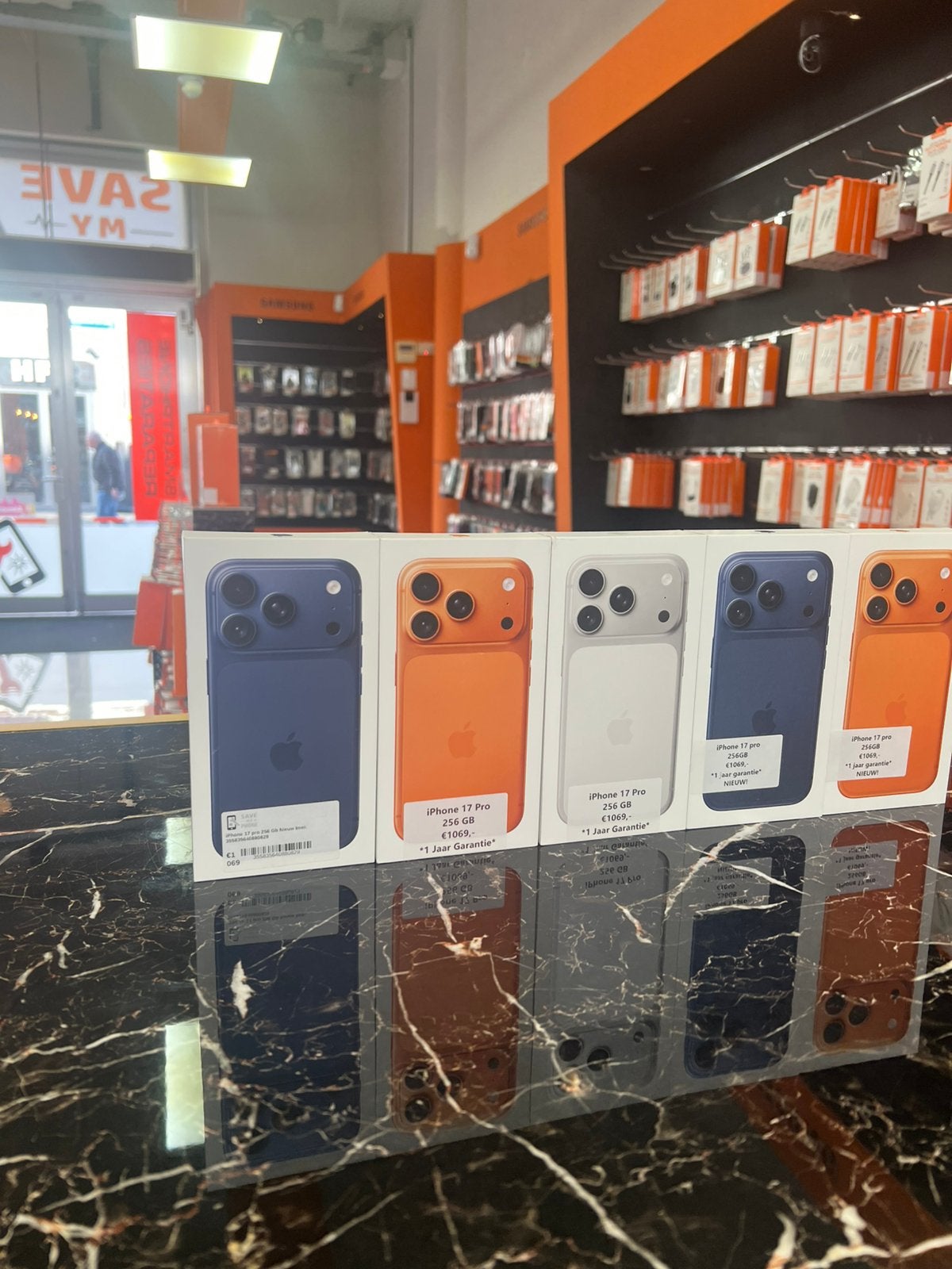 IPhone 17 pro 256GB NIEUW! 1 jaar apple garantie, Telecommunicatie, Apple, Nieuw, Info@apple.com, Zonder simlock