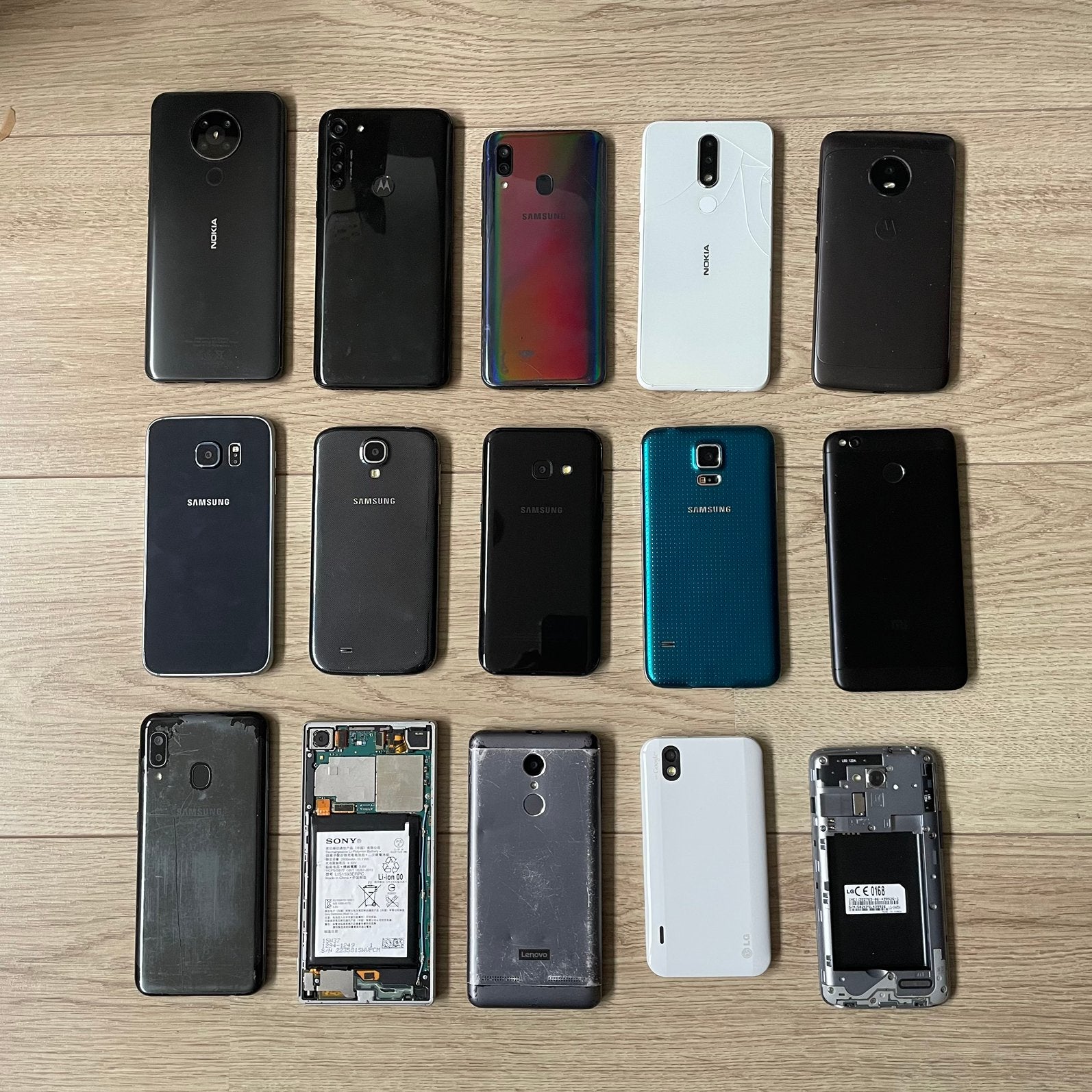 Partij android telefoons, Gebruikt, Overige modellen, Ophalen of Verzenden, Zonder simlock