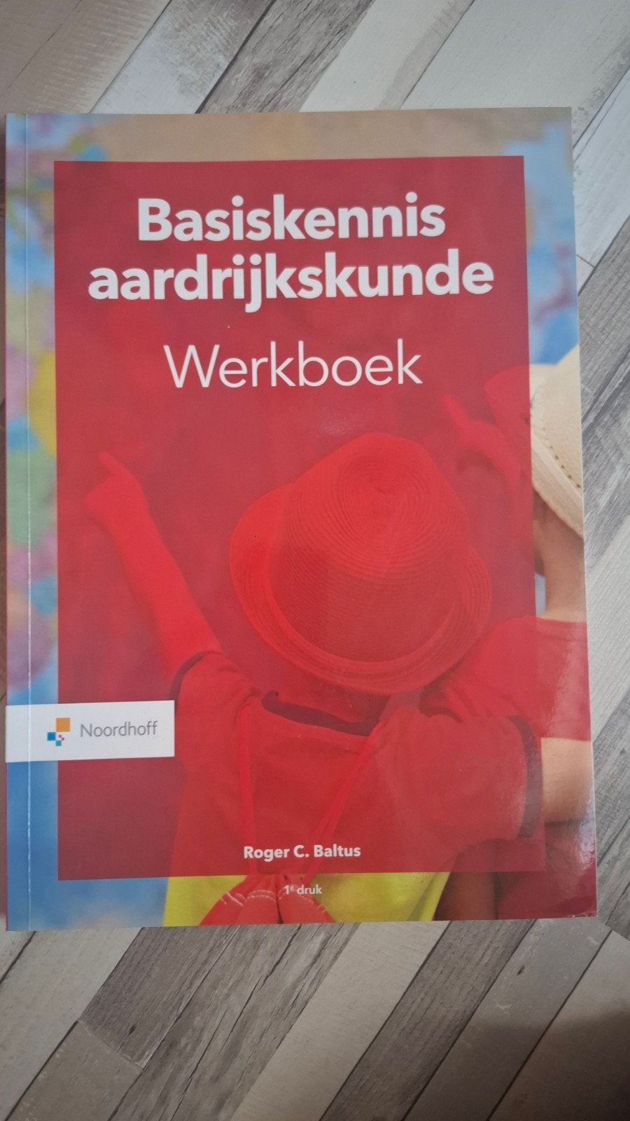 Basiskennis aardrijkskunde Werkboek - ongebruikt, Roger C. Baltus, Zo goed als nieuw, Gamma, HBO