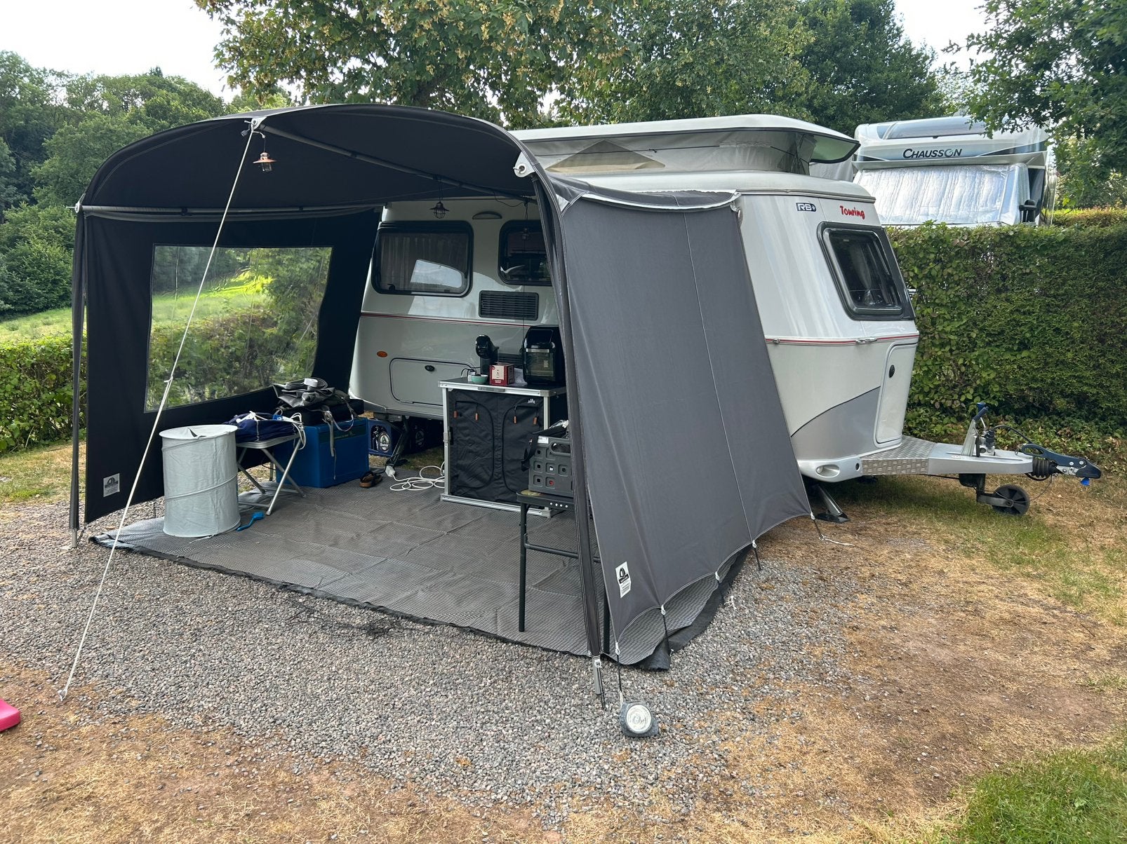 Karsten touring luifel 275, Ophalen, Gebruikt