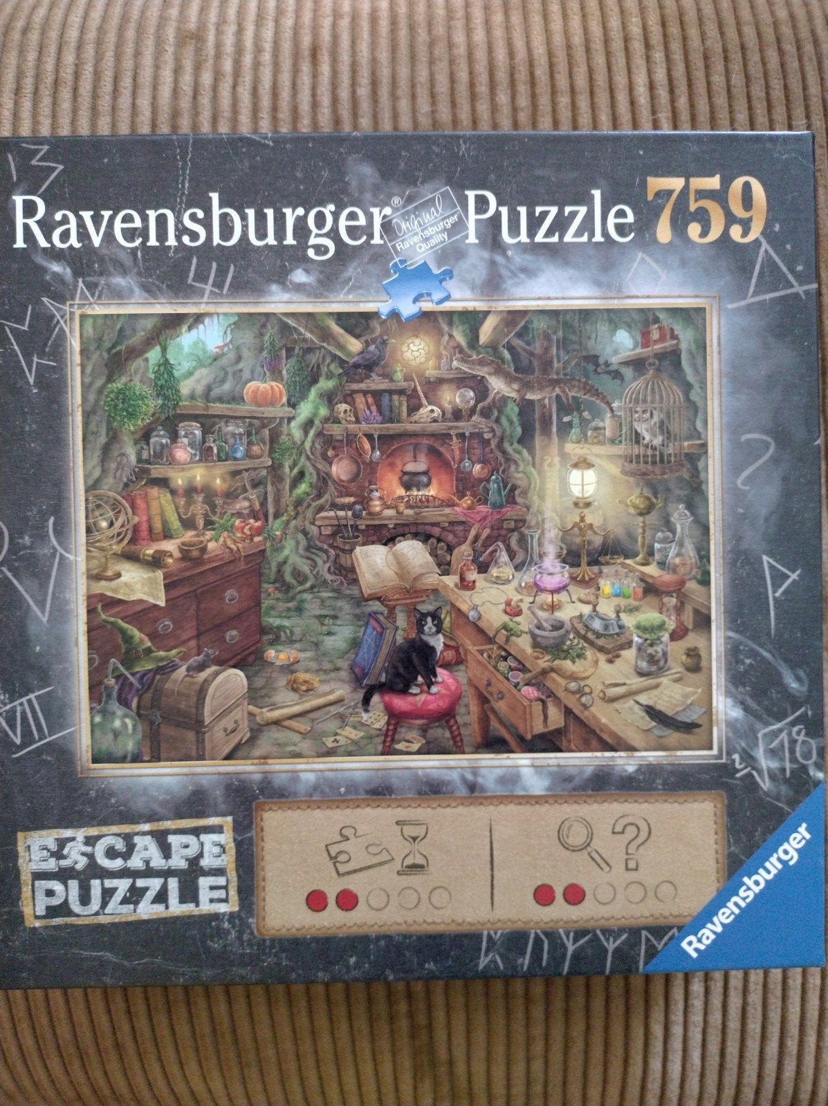Ravensburger escape puzzle, Ophalen of Verzenden, 500 t/m 1500 stukjes, Zo goed als nieuw