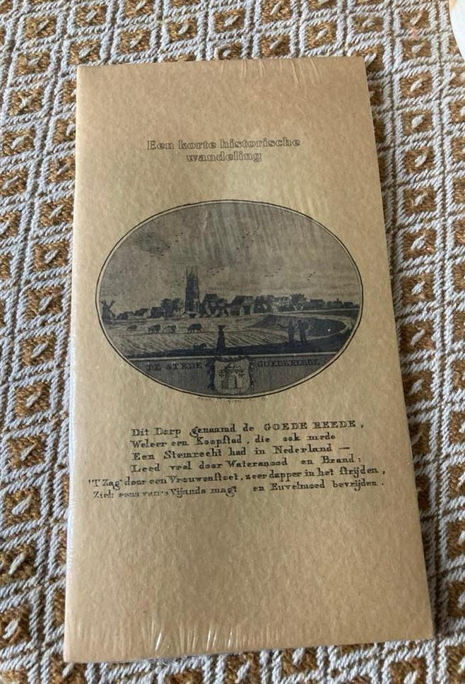 Boekje: Een korte historische wandeling door Goedereede, Verzamelen, Scheepvaart, Ophalen of Verzenden, Nieuw, Boek of Tijdschrift