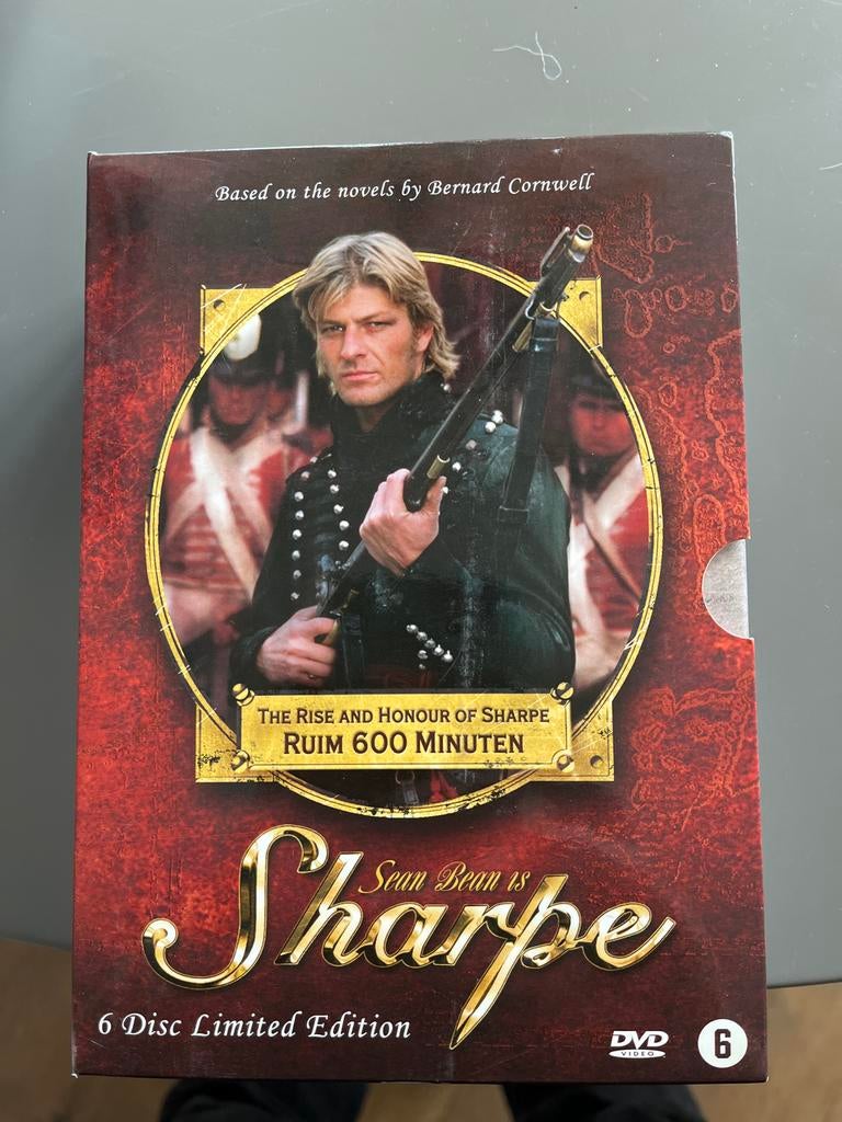 Sharpe 6 Disc Limited Edition DVD Boxset, Cd's en Dvd's, Dvd's | Tv en Series, Ophalen, Gebruikt, Vanaf 16 jaar, Boxset