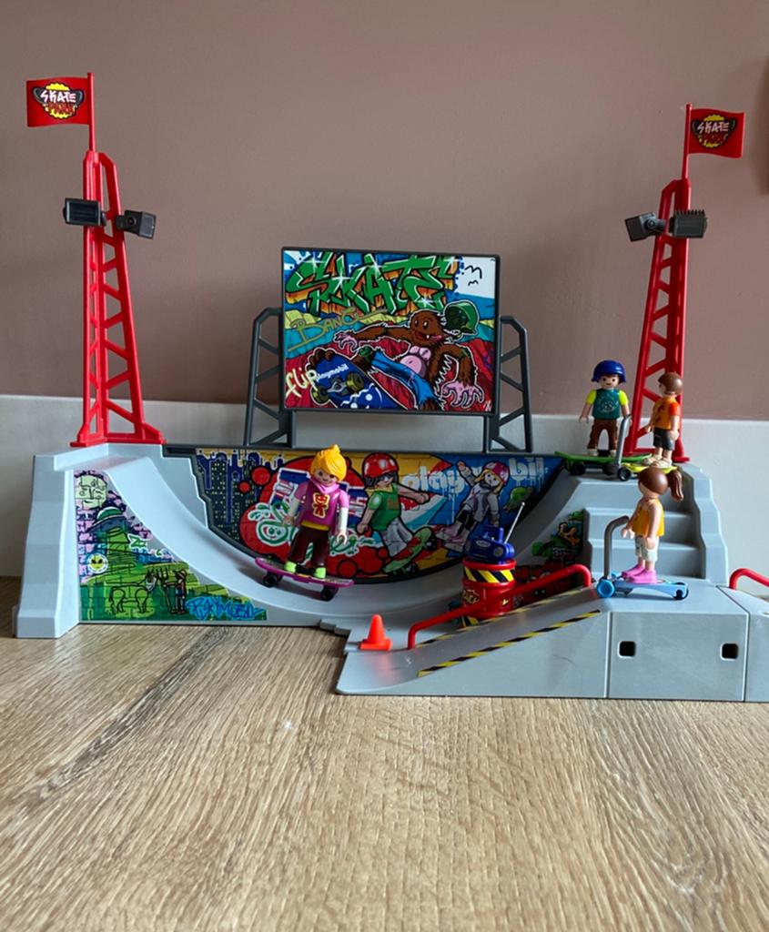 Playmobil skatepark, Ophalen of Verzenden, Zo goed als nieuw