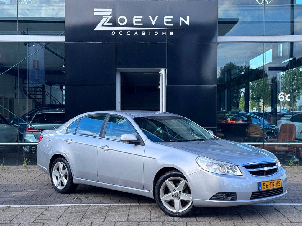 Chevrolet Epica 2.5i Executive, Auto's, Chevrolet, Gebruikt, Zwart, 156 pk, 700 kg