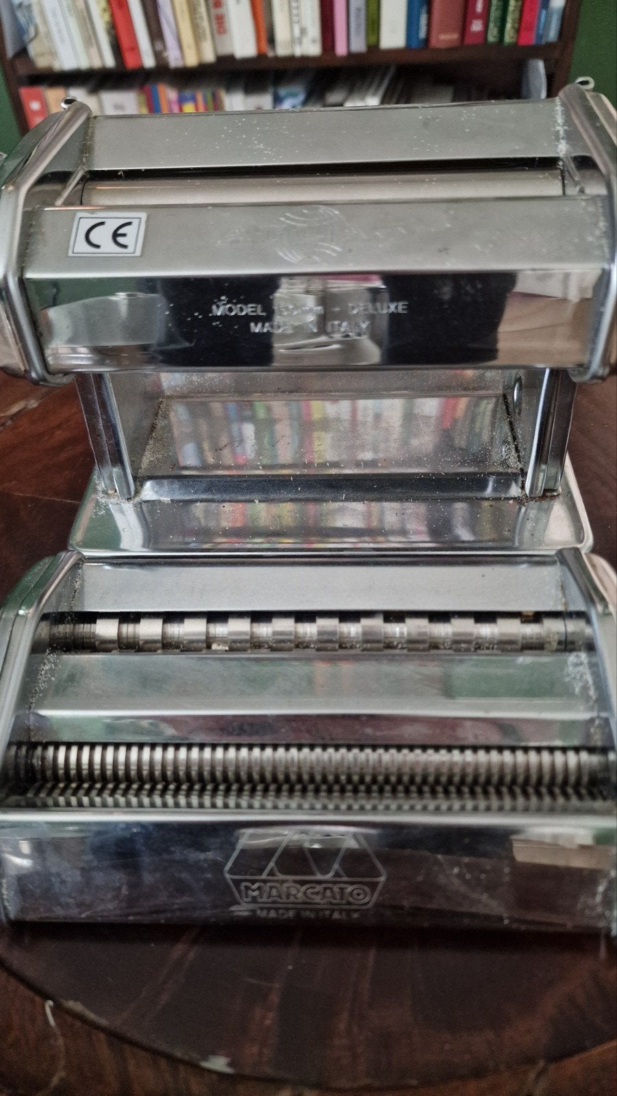 Marcato Atlas 150 Deluxe Pastamachine - Made in Italy, Ophalen of Verzenden, Gebruikt