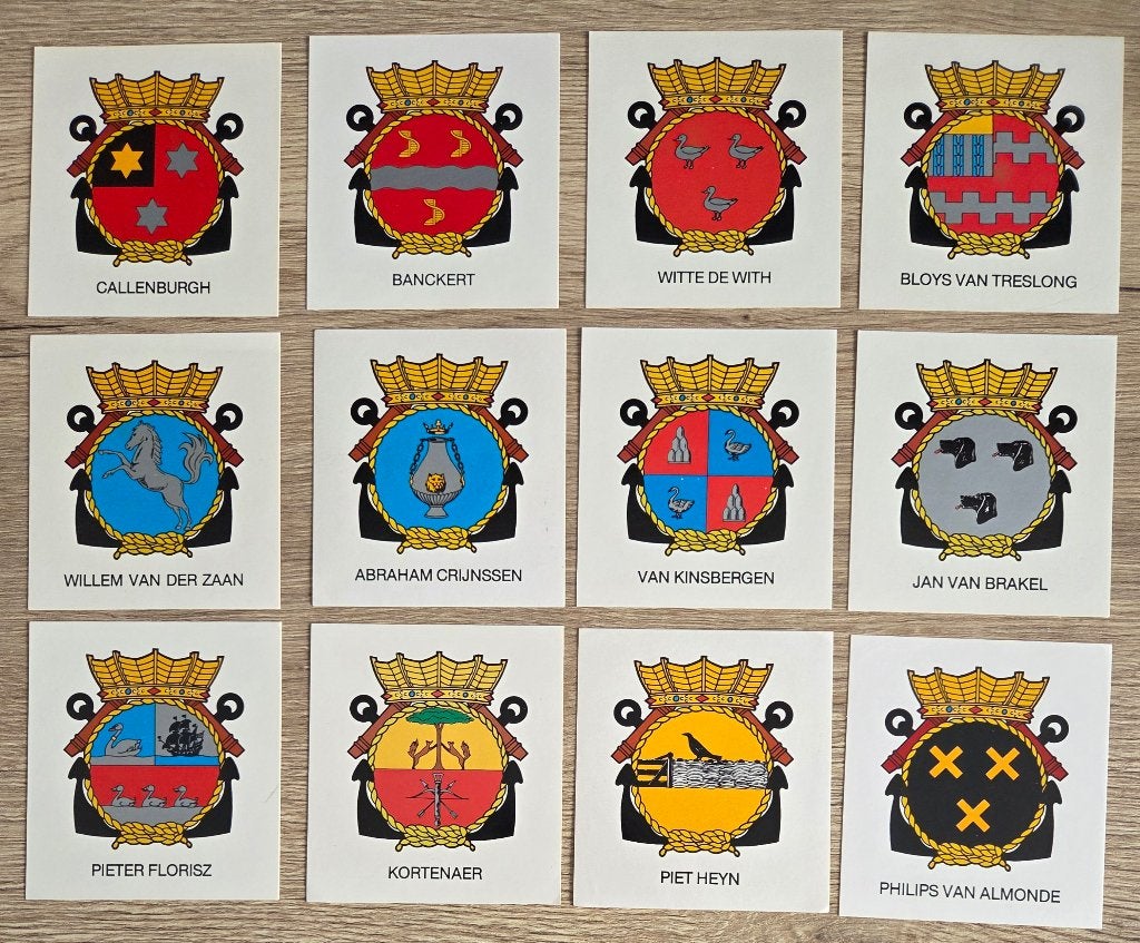M22- Koninklijke Marine serie stickers (m2409337386) — Stickers en ...