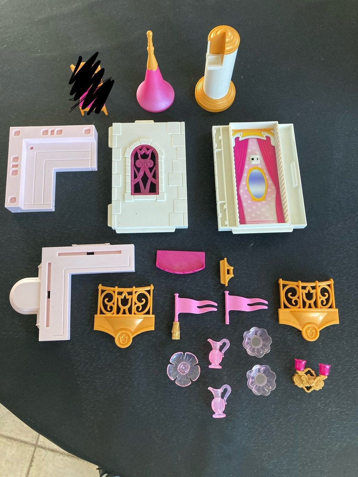 Playmobil paleis onderdelen., Ophalen of Verzenden, Zo goed als nieuw