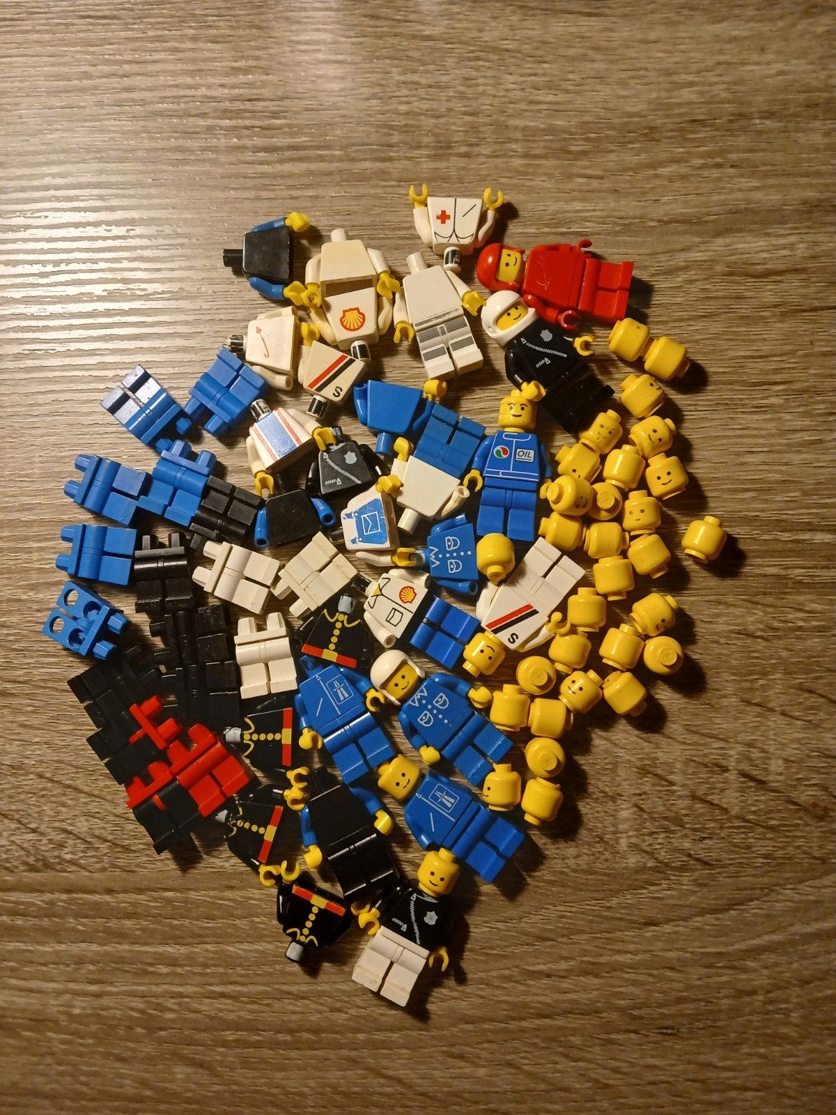 Vintage LEGO Minifiguren - Diverse Poppetjes en Onderdelen, Inclusief minifiguren, Gebruikt, Lego, Ophalen of Verzenden