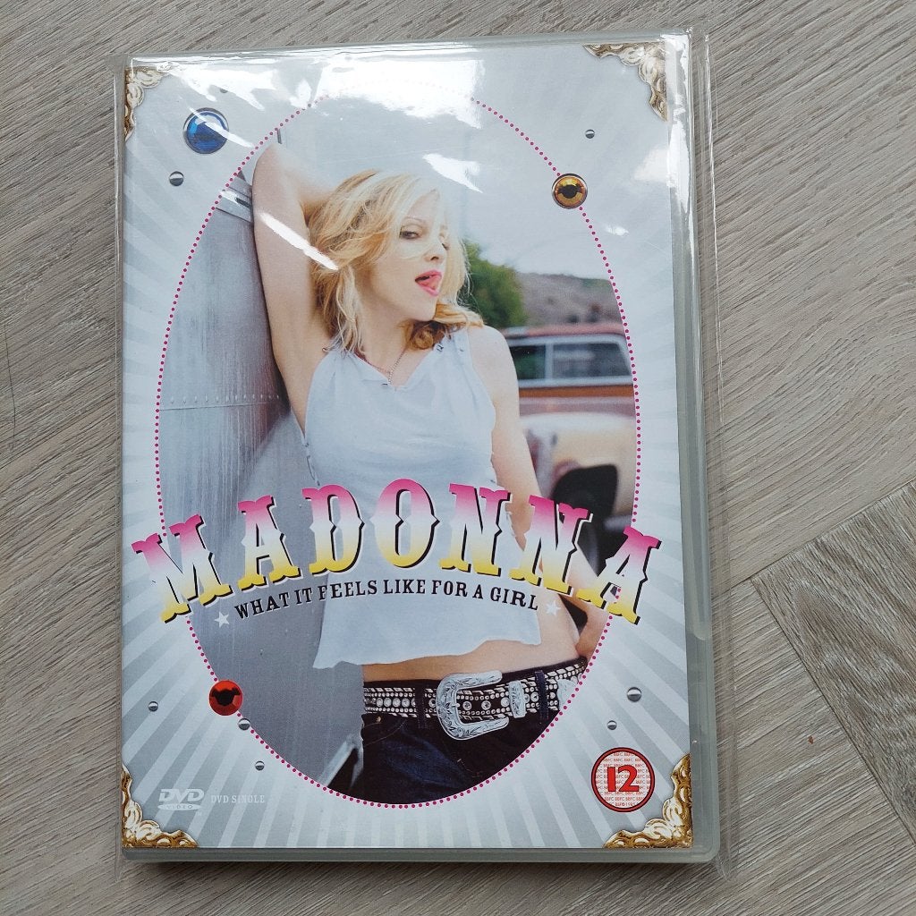 Madonna / What It Feels Like For A Girl, Nieuw, Alle leeftijden, Ophalen of Verzenden, Zo goed als nieuw, Muziekvideo's